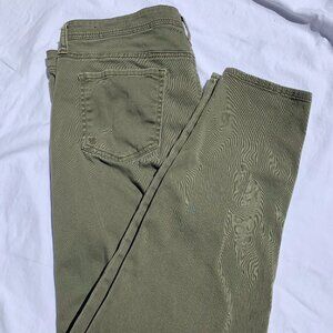 Kut from the Kloth olive moto pants